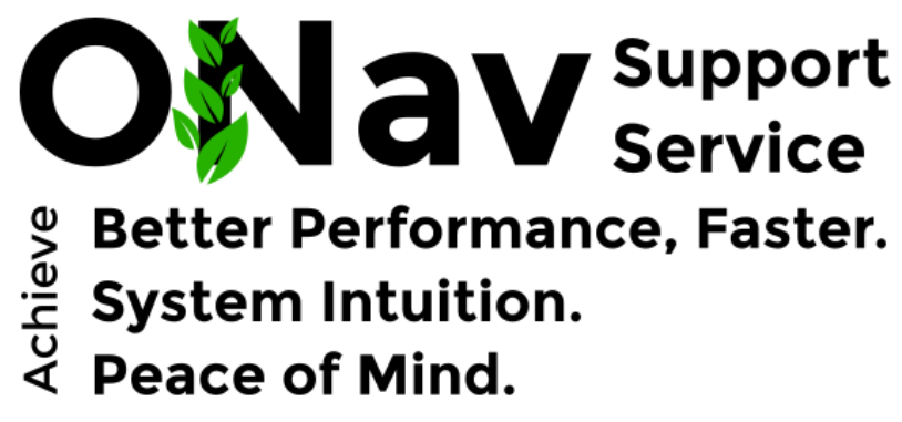 ONav Support Service logo details